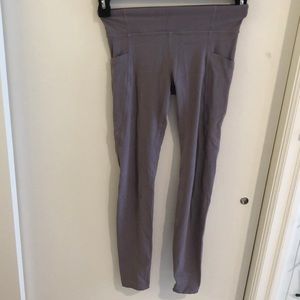 Athleta Girl lavender leggings